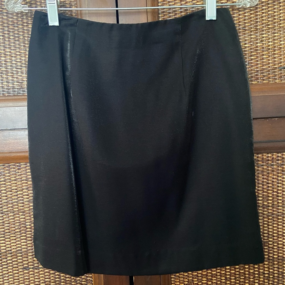 Vintage 90’s Nicole Miller Black Tuxedo Skirt